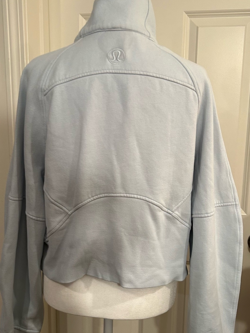lululemon athletica Light Blue Half-Zip Pullover Hoodie - Picture 4 of 5